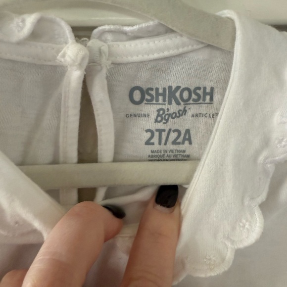 H&M red plaid jumper (2T) - Picture 5 of 7